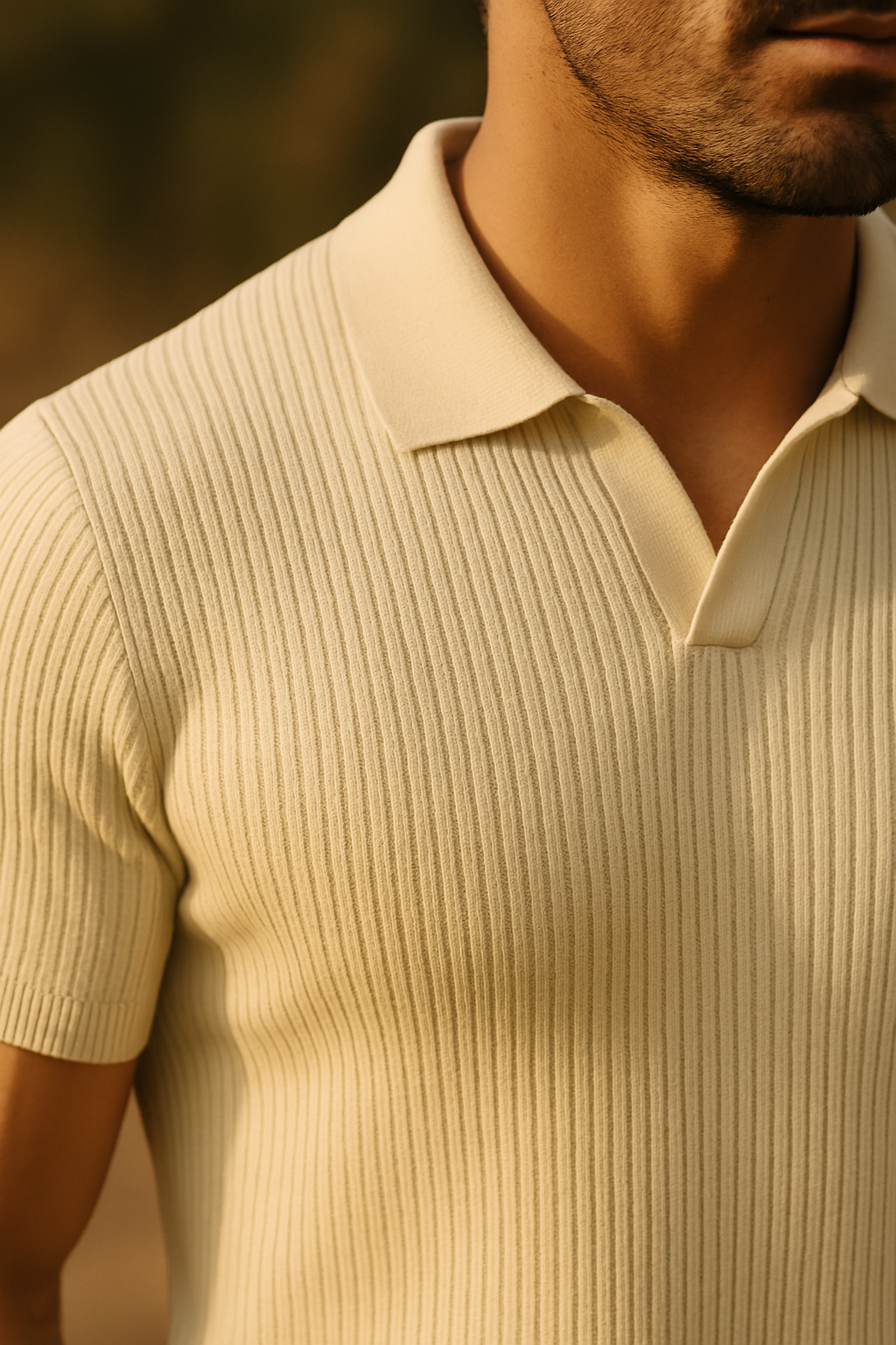 Polo Élégant - Beige