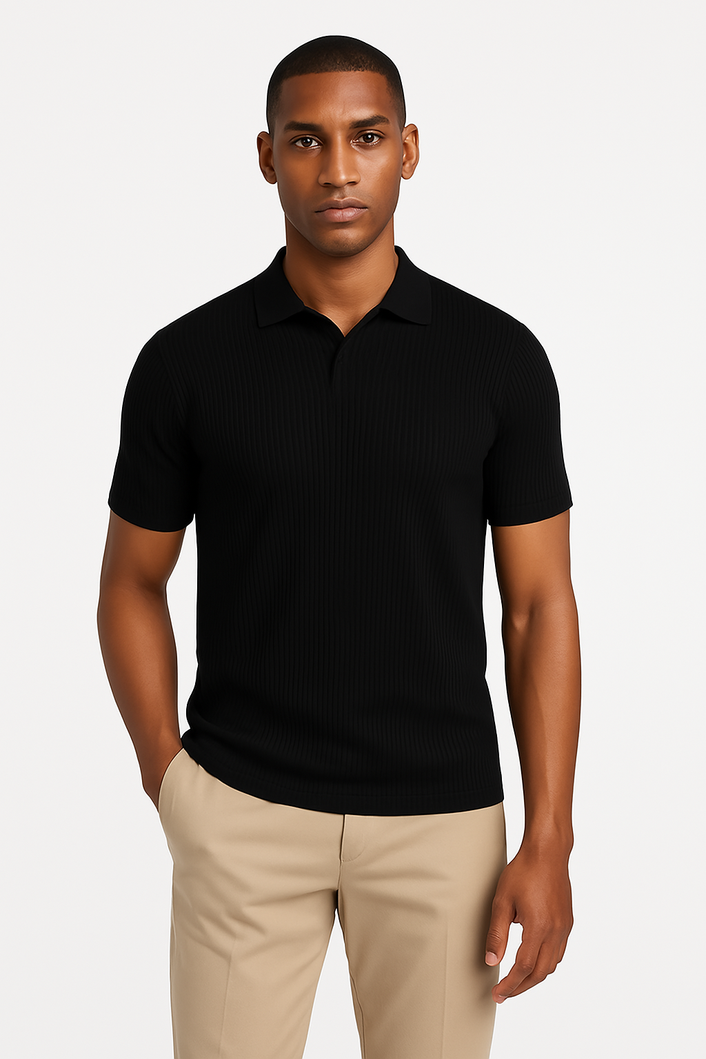 Pack de 6 - Polo Élégant Noir