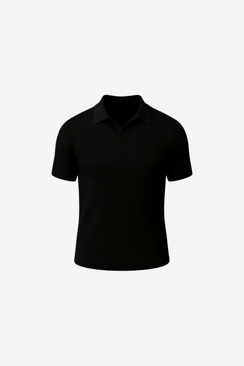 Polo Élégant - Noir